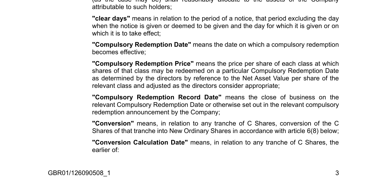 Market valuations