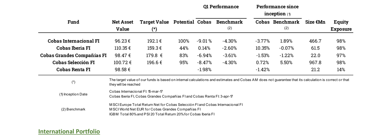 Q1 Performance