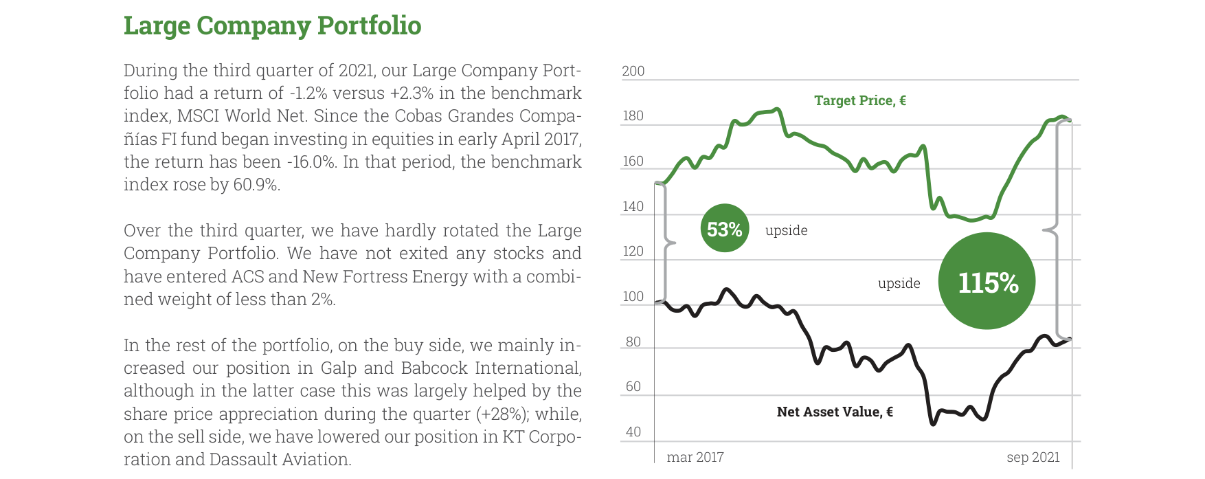 Large Company Portfolio