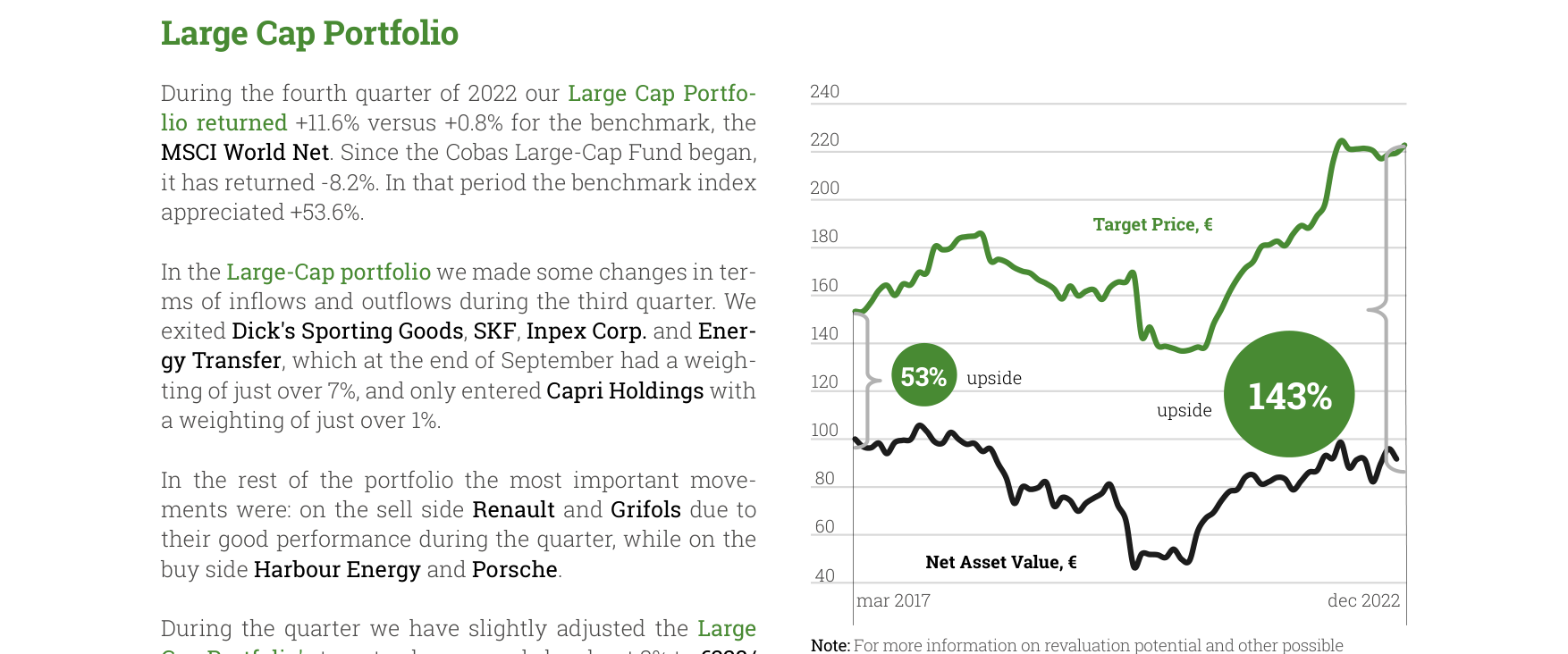 Large Cap Portfolio