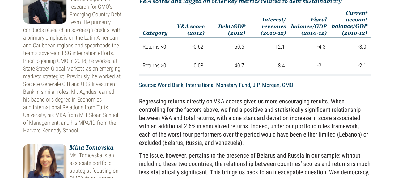 EXHIBIT 10: ANTICIPATING NEGATIVE RISK EVENTS